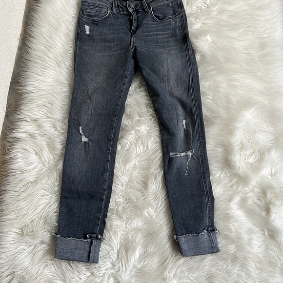ZARA Gray Skinny Jeans Size 2 - Picture 8 of 8